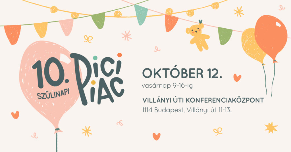 Pici Piac 2025. október 12. // 10. szülinapi vásár